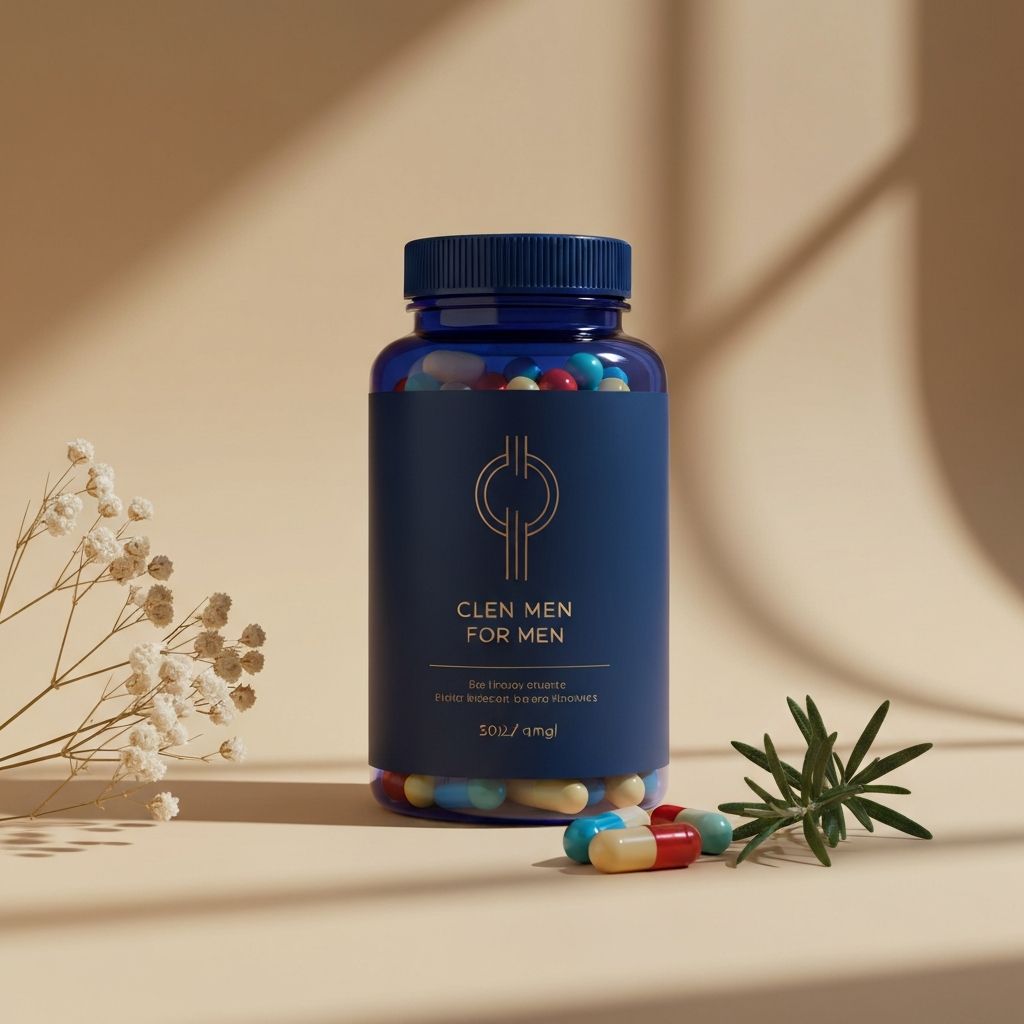 Men's daily vitality supplement