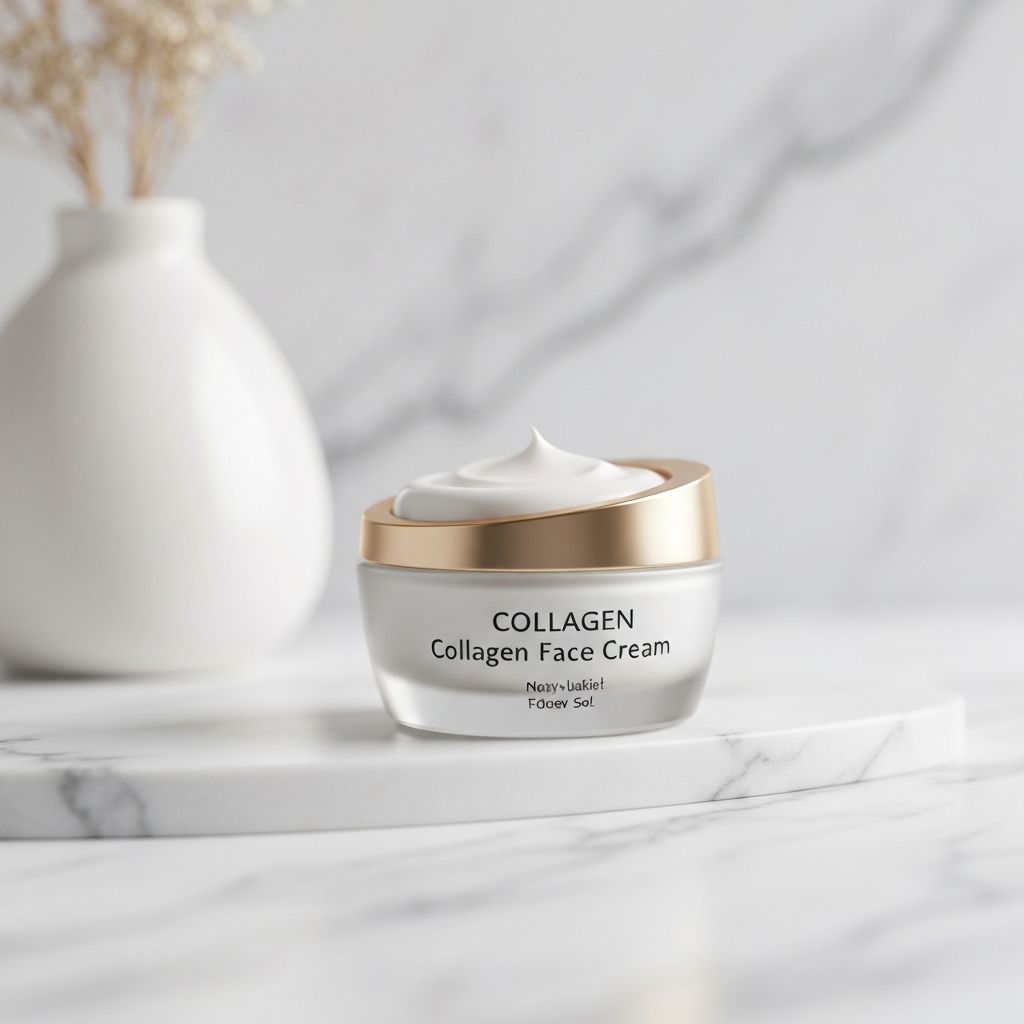 Women's collagen face cream